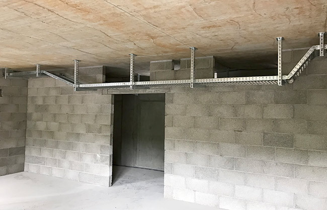Foto Kabelverlegung Kabelrinne
